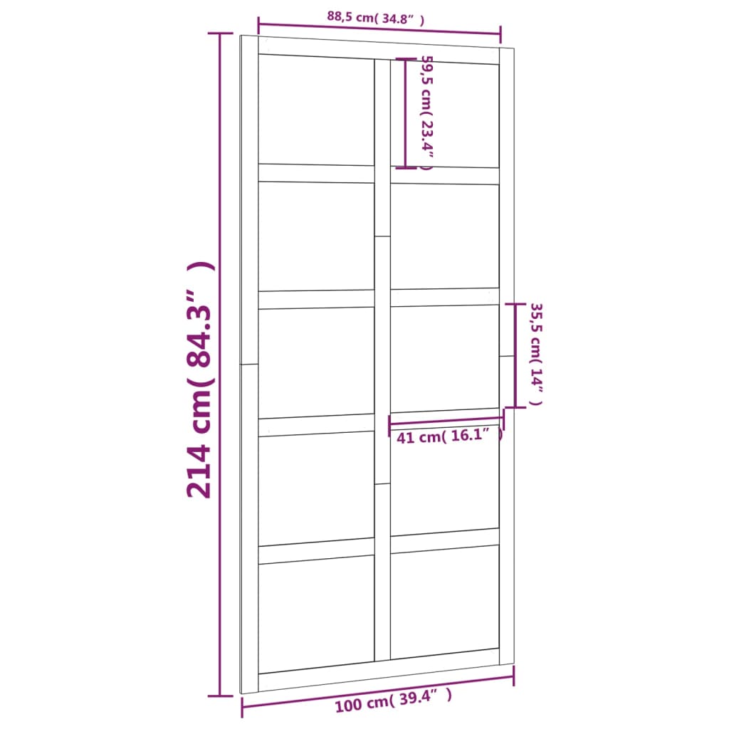 8720845683566_g_en_hd_5 vidaXL Barn Door 100x1.8x214 cm Solid Wood Pine - Image 7
