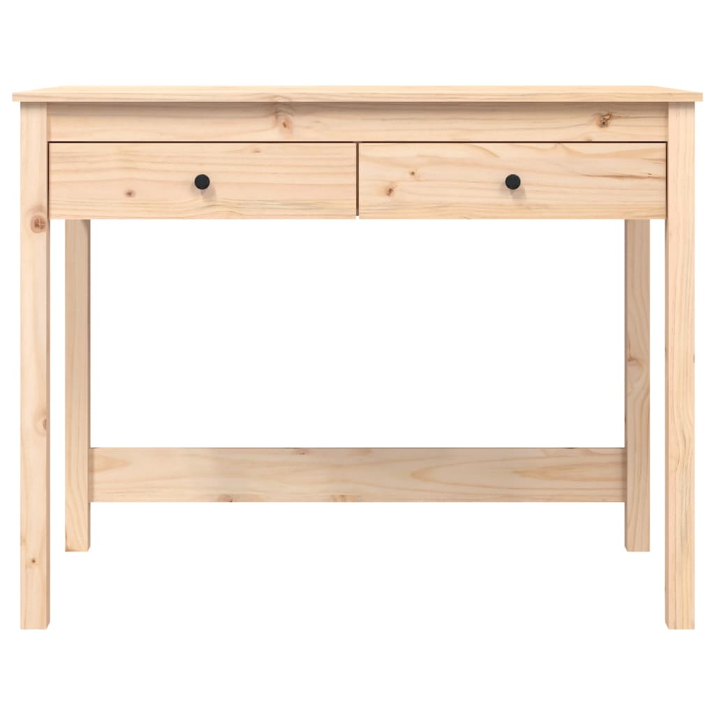 8720845683610_g_en_hd_4 vidaXL Desk with Drawers 100x50x78 cm Solid Wood Pine - Image 7