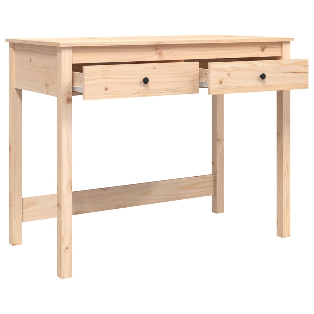 8720845683610_g_en_hd_5 vidaXL Desk with Drawers 100x50x78 cm Solid Wood Pine - Image 8