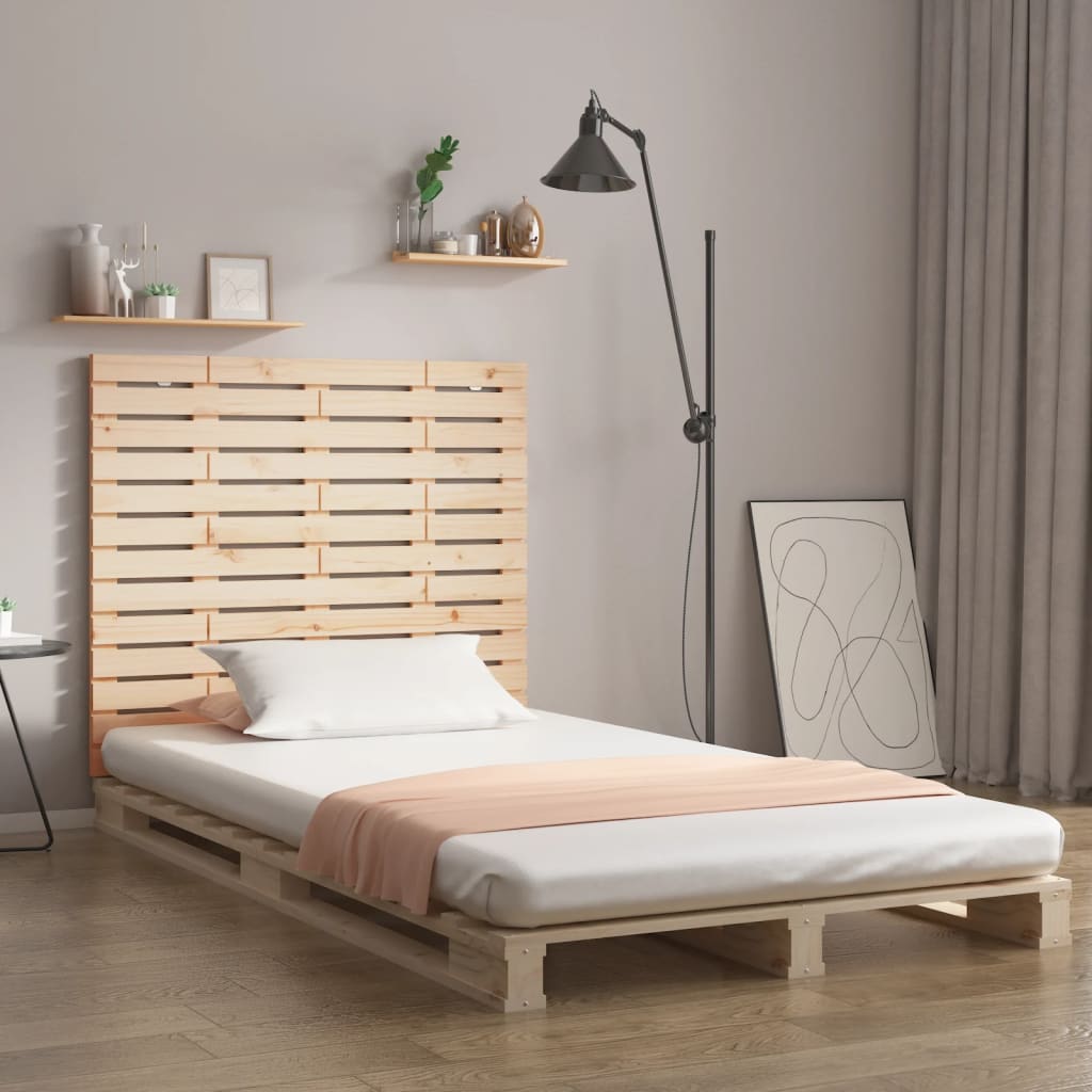 vidaXL Wall Headboard 96 cm Solid Wood Pine