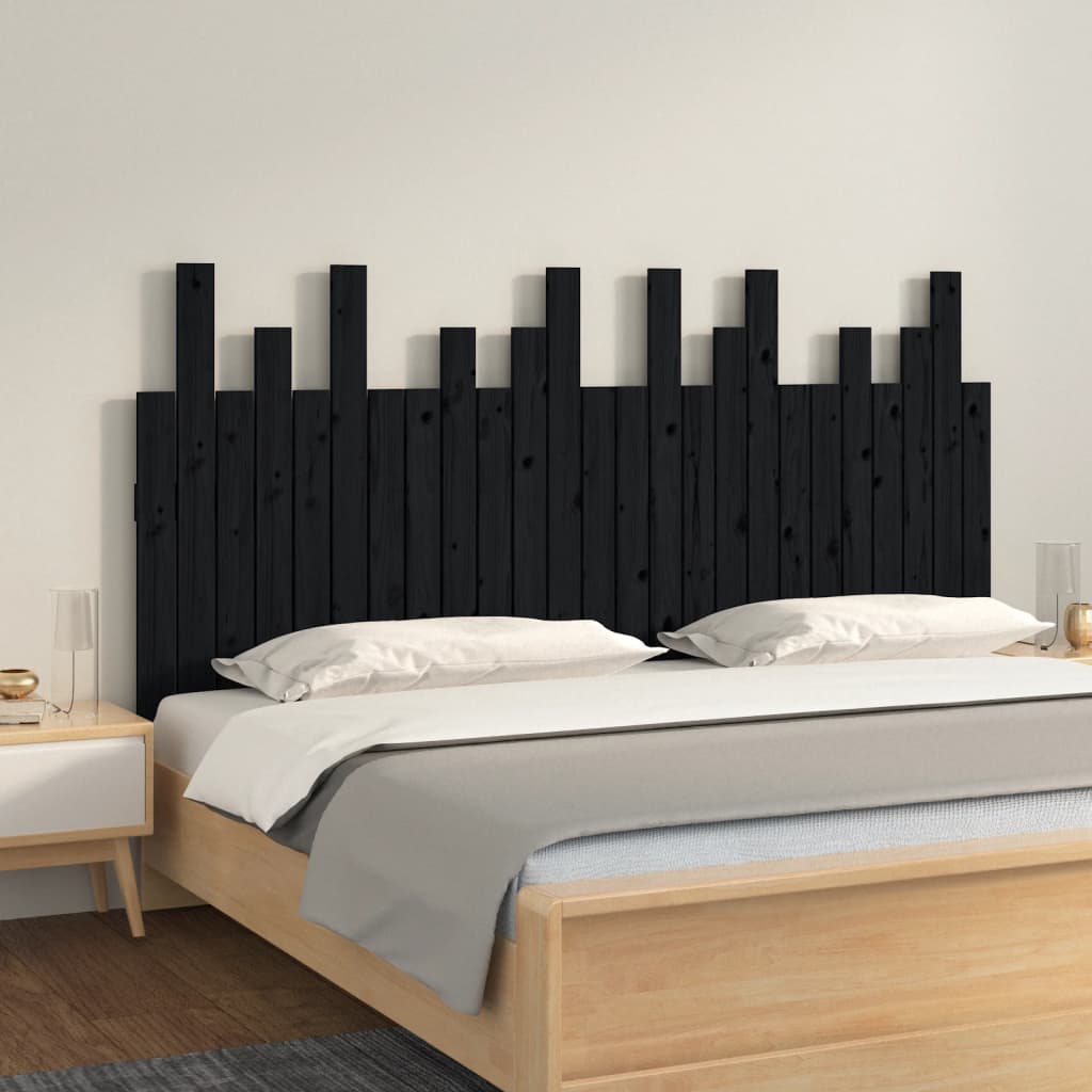 8720845685201_m_en_hd_1 vidaXL Wall Headboard Black 159.5 cm Solid Wood Pine - Image 1