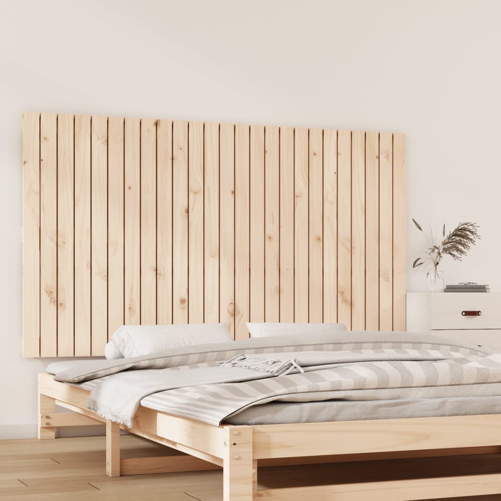 vidaXL Wall Headboard 159.5 cm Solid Wood Pine
