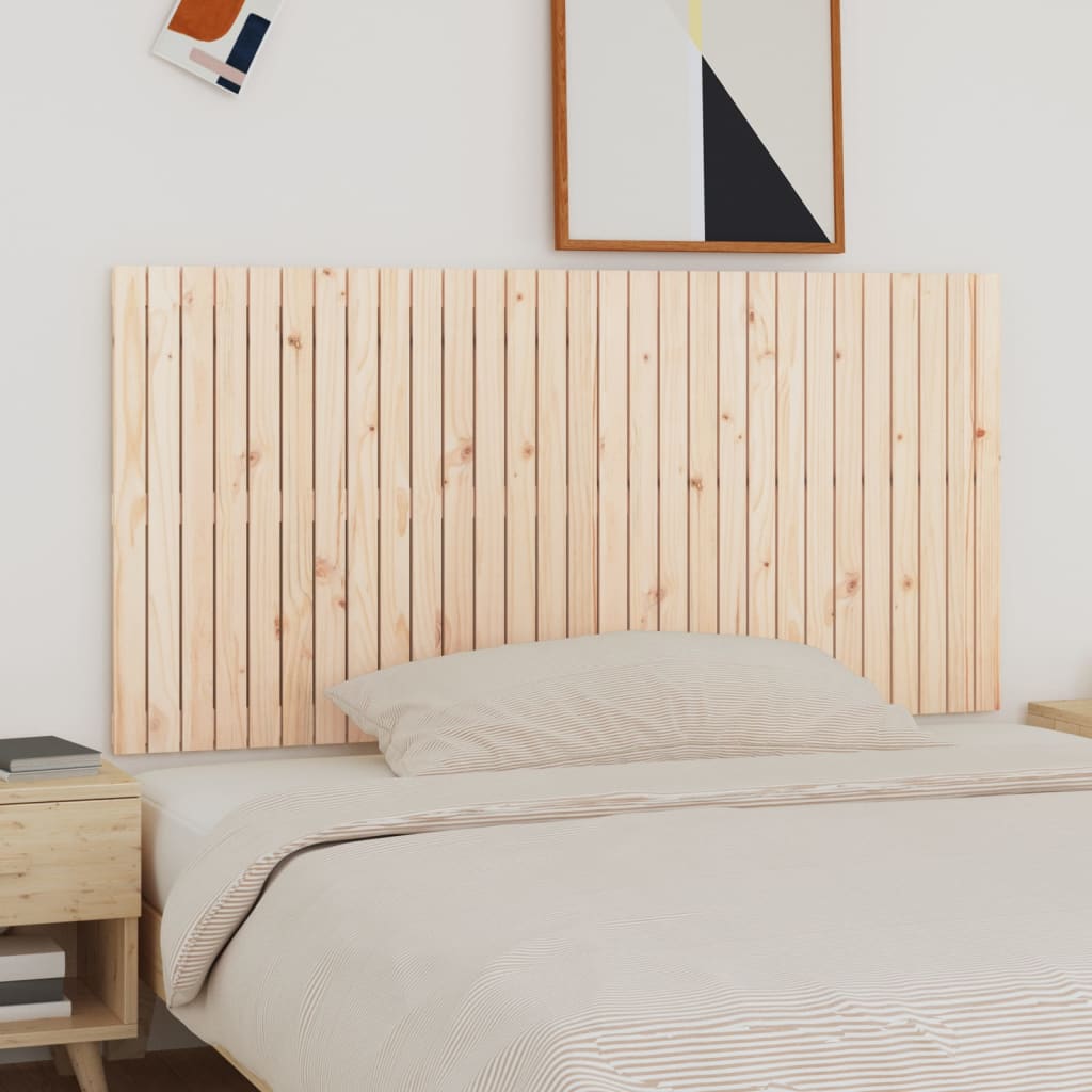 vidaXL Wall Headboard 185 cm Solid Wood Pine