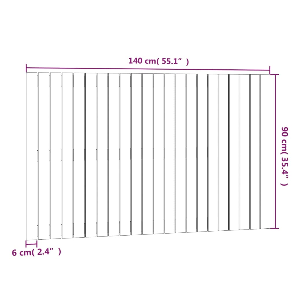 8720845686406_g_en_hd_6 vidaXL Wall Headboard Black 140 cm Solid Wood Pine - Image 8