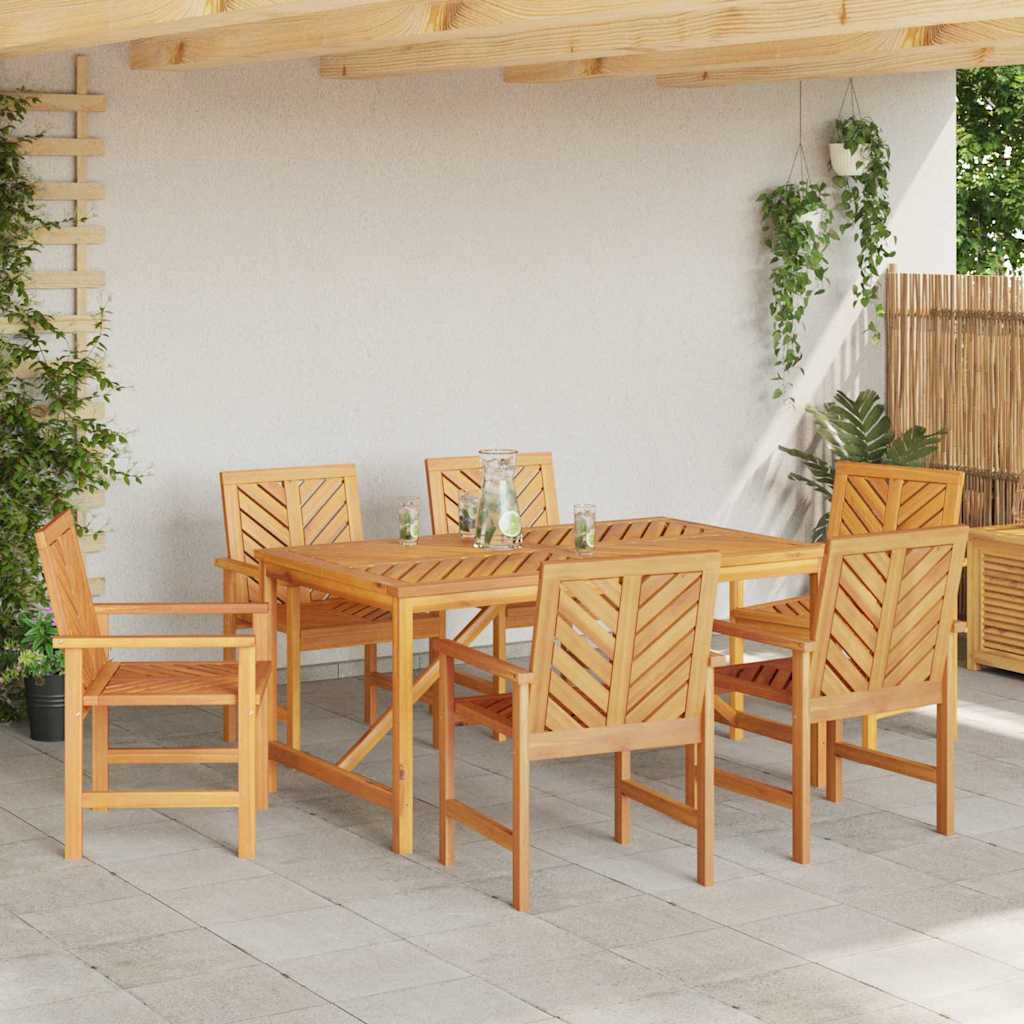 8720845689346_mo-im_en_hd_2 vidaXL Garden Dining Set 7 pcs Brown 150 x 90 x 74 cm - Image 4