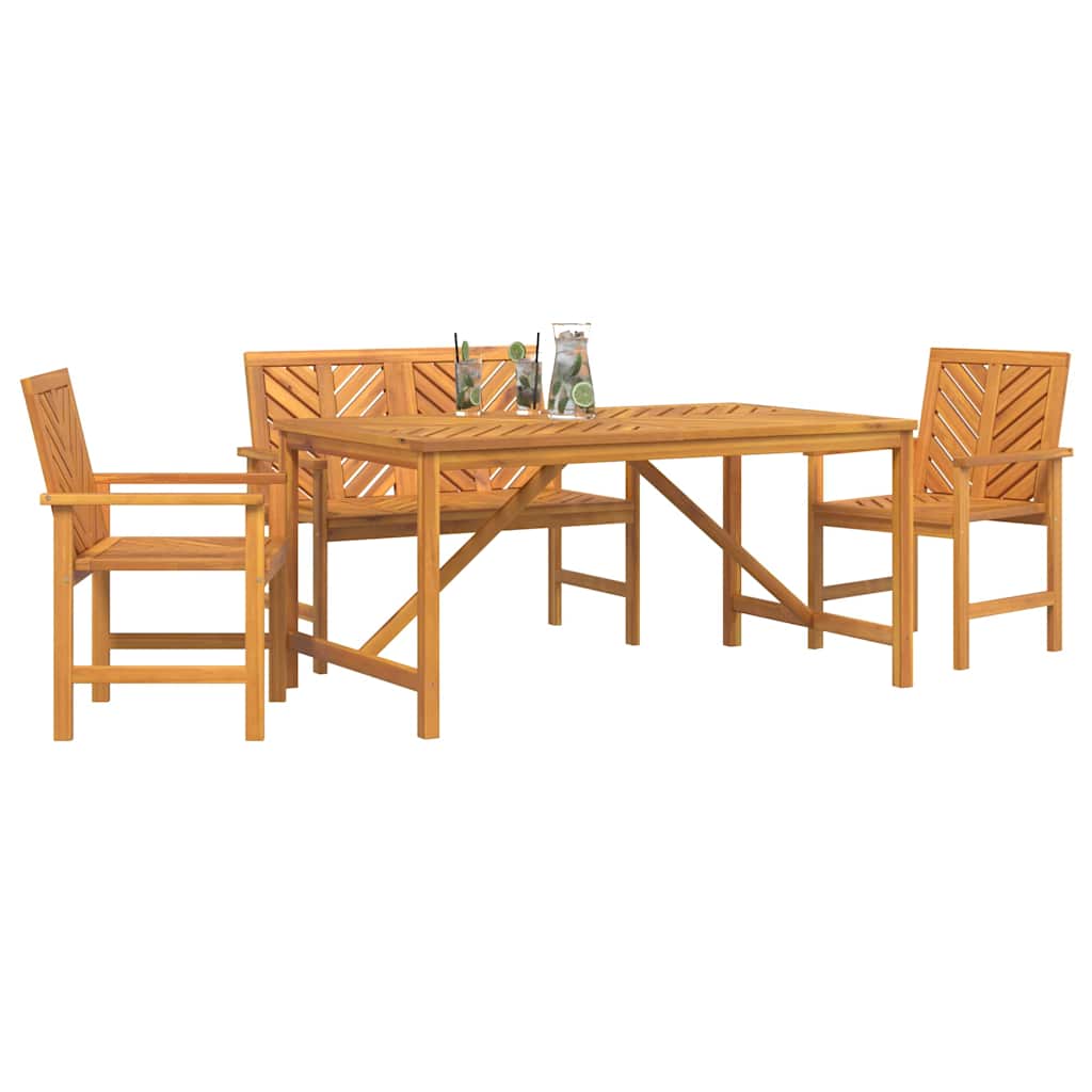 8720845689353_wbg-mo_en_hd_1 vidaXL Garden Dining Set 4 pcs Brown 150 x 90 x 74 cm - Image 3