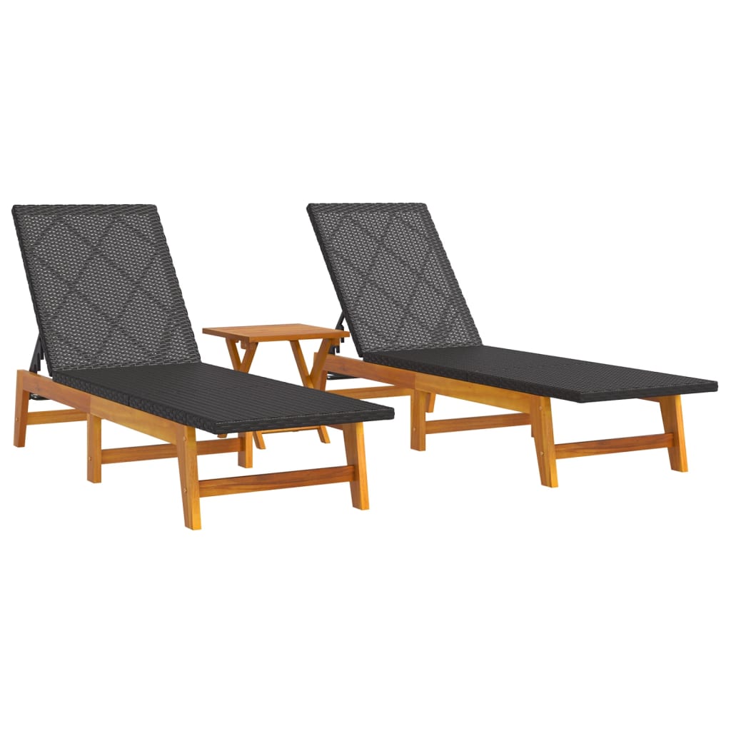 8720845689780_g_en_hd_1 vidaXL 3 Piece Garden Lounge Set Poly Rattan&Solid Wood Acacia - Image 3