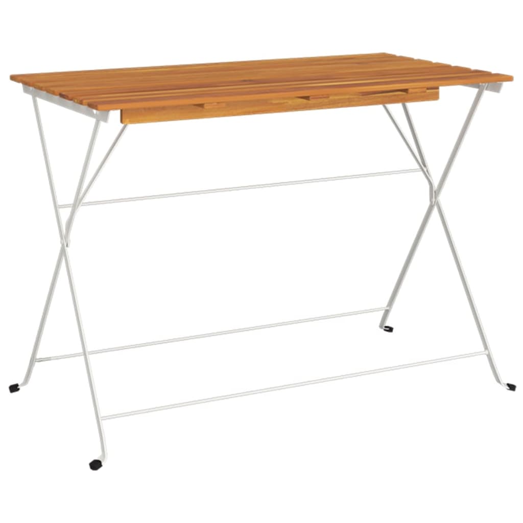 8720845689872_a_en_hd_1 vidaXL Folding Bistro Table 100x54x71 cm Solid Wood Acacia and Steel - Image 2
