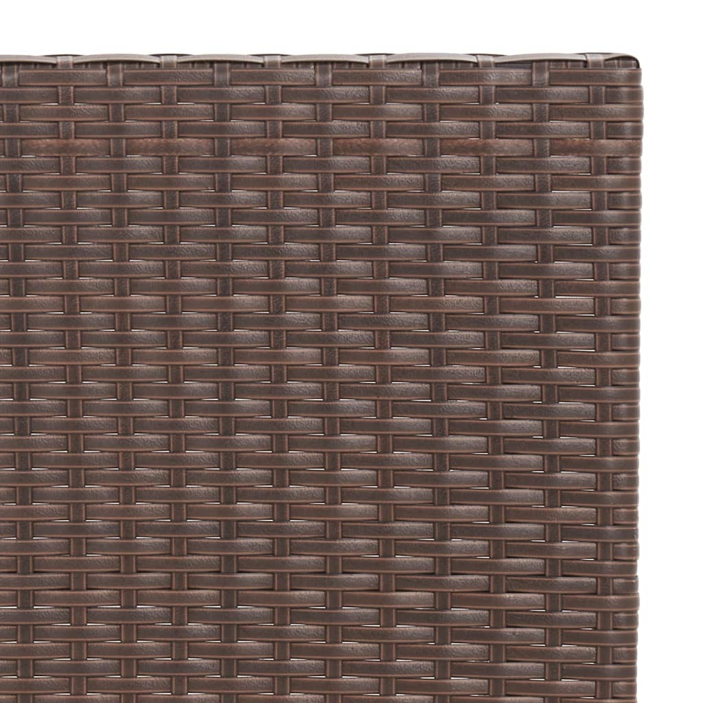 8720845689957_g_en_hd_5 vidaXL Folding Bistro Table Brown 55x54x71 cm Poly Rattan - Image 7