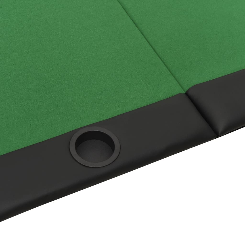 8720845690069_g_en_hd_2 vidaXL 10-Player Folding Poker Tabletop Green 208x106x3 cm - Image 4