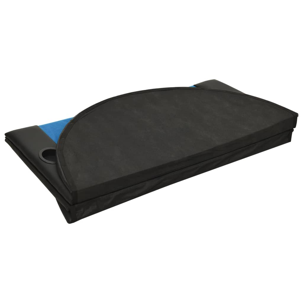 8720845690076_g_en_hd_3 vidaXL 10-Player Folding Poker Tabletop Blue 208x106x3 cm - Image 5