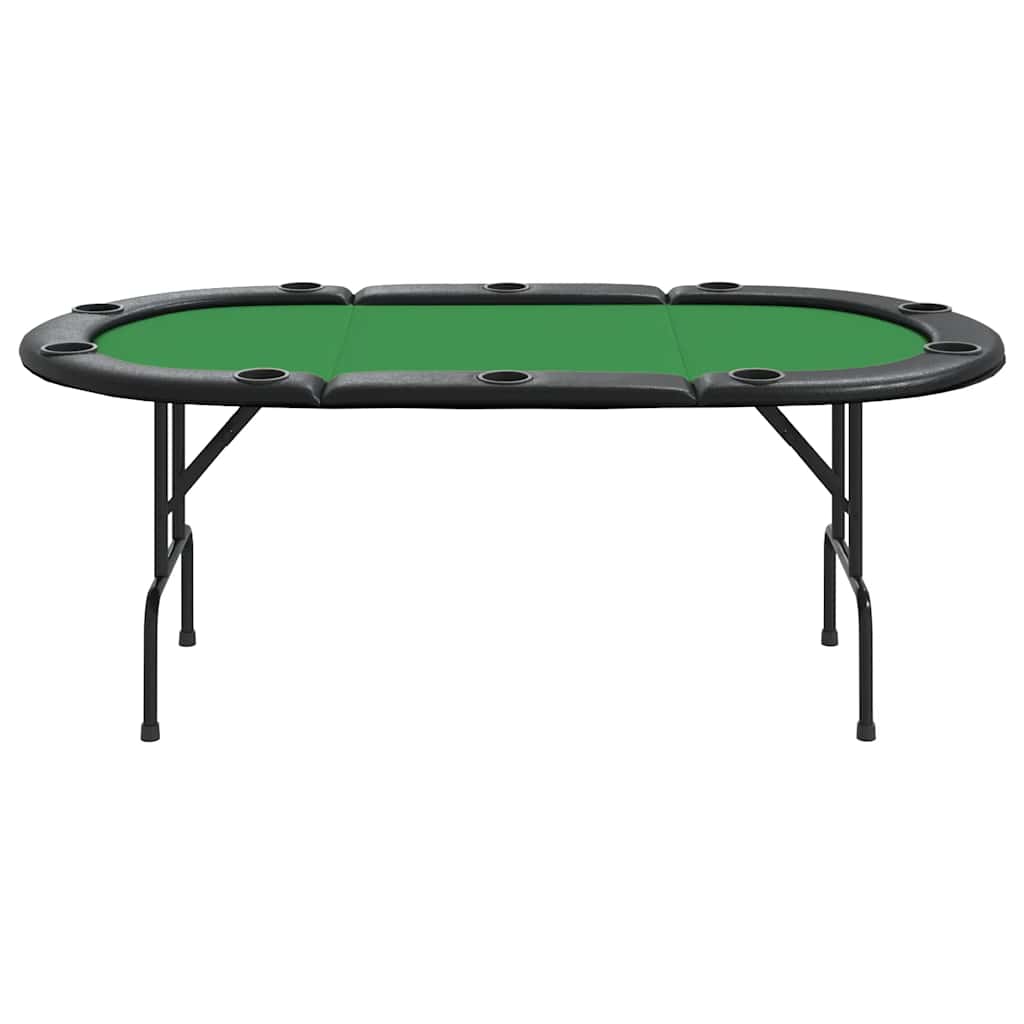 8720845690083_g_en_hd_1 vidaXL 10-Player Folding Poker Table Green 207x106x76 cm - Image 3