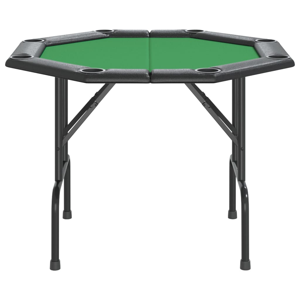 8720845690106_g_en_hd_1 vidaXL 8-Player Folding Poker Table Green 108x108x75 cm - Image 3