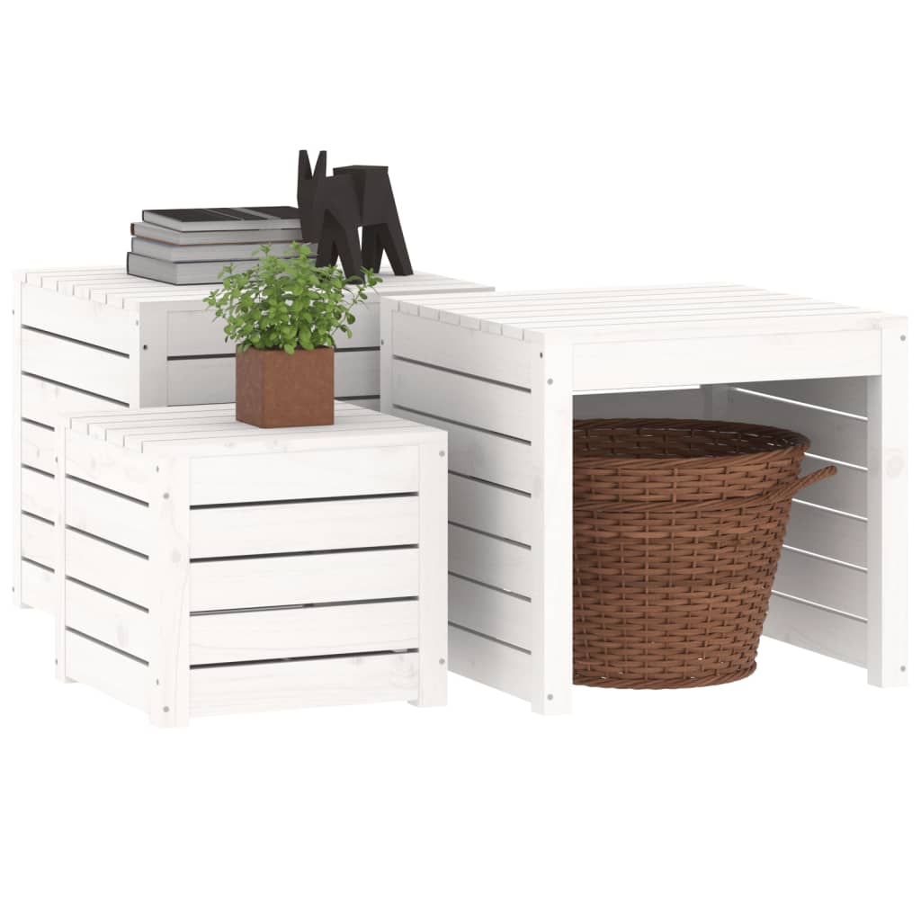 8720845690908_g_en_hd_2 vidaXL 3 Piece Garden Box Set White Solid Wood Pine - Image 4