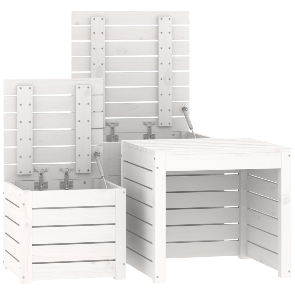 8720845690908_g_en_hd_6 vidaXL 3 Piece Garden Box Set White Solid Wood Pine - Image 8