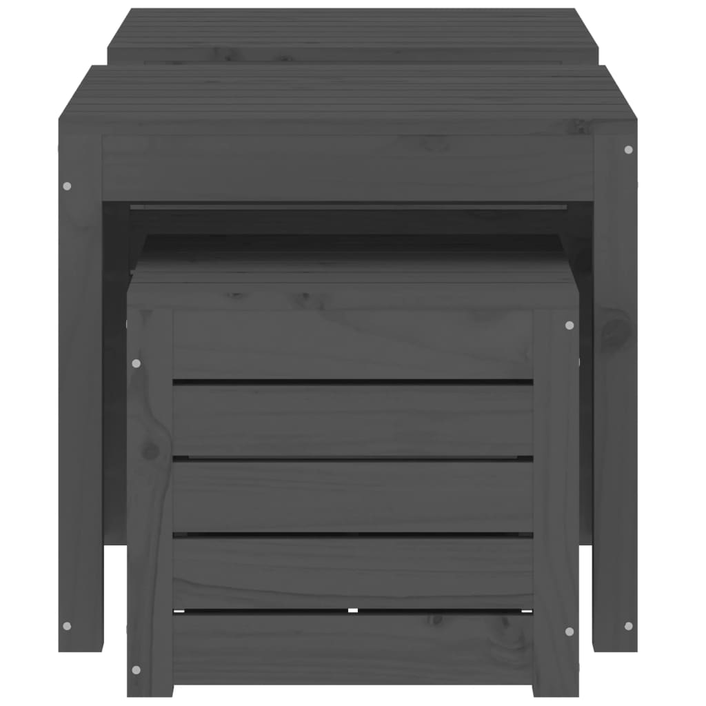 8720845690915_g_en_hd_4 vidaXL 3 Piece Garden Box Set Grey Solid Wood Pine - Image 6