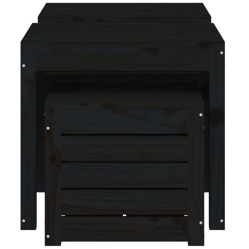 8720845690939_g_en_hd_4 vidaXL 3 Piece Garden Box Set Black Solid Wood Pine - Image 6