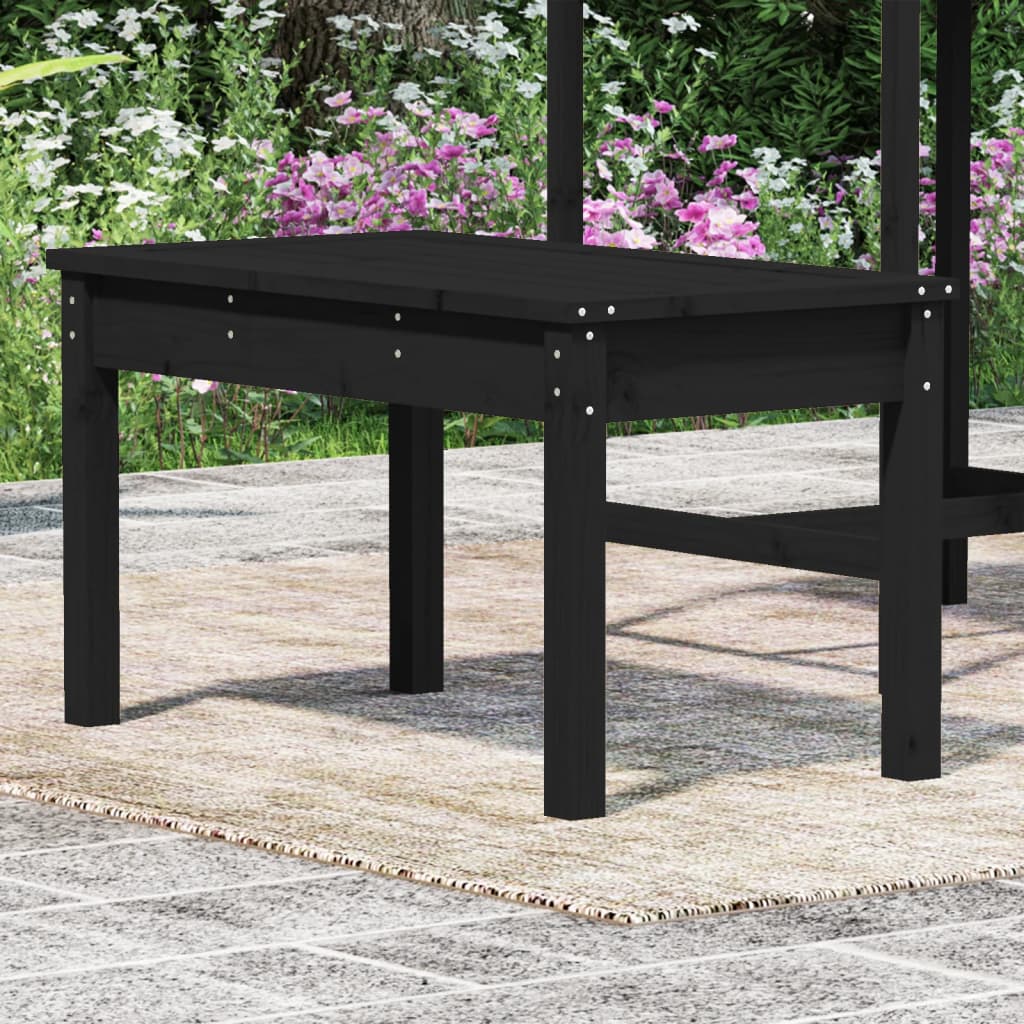 8720845691288_g_en_hd_1 vidaXL Garden Bench Black 80x44x45 cm Solid Wood Pine - Image 3