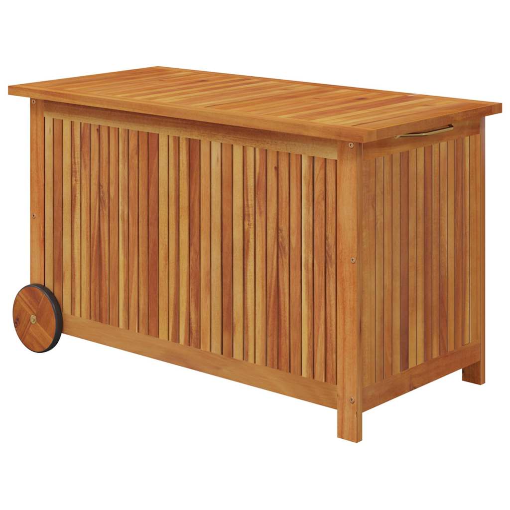 8720845693206_a_en_hd_1 vidaXL Garden Storage Box with Wheels 90x50x58 cm Solid Wood Acacia - Image 2