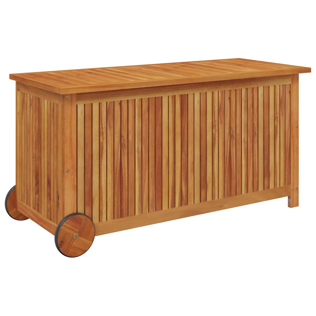 8720845693213_g_en_hd_1 vidaXL Garden Storage Box with Wheels 113x50x58 cm Solid Wood Acacia - Image 3