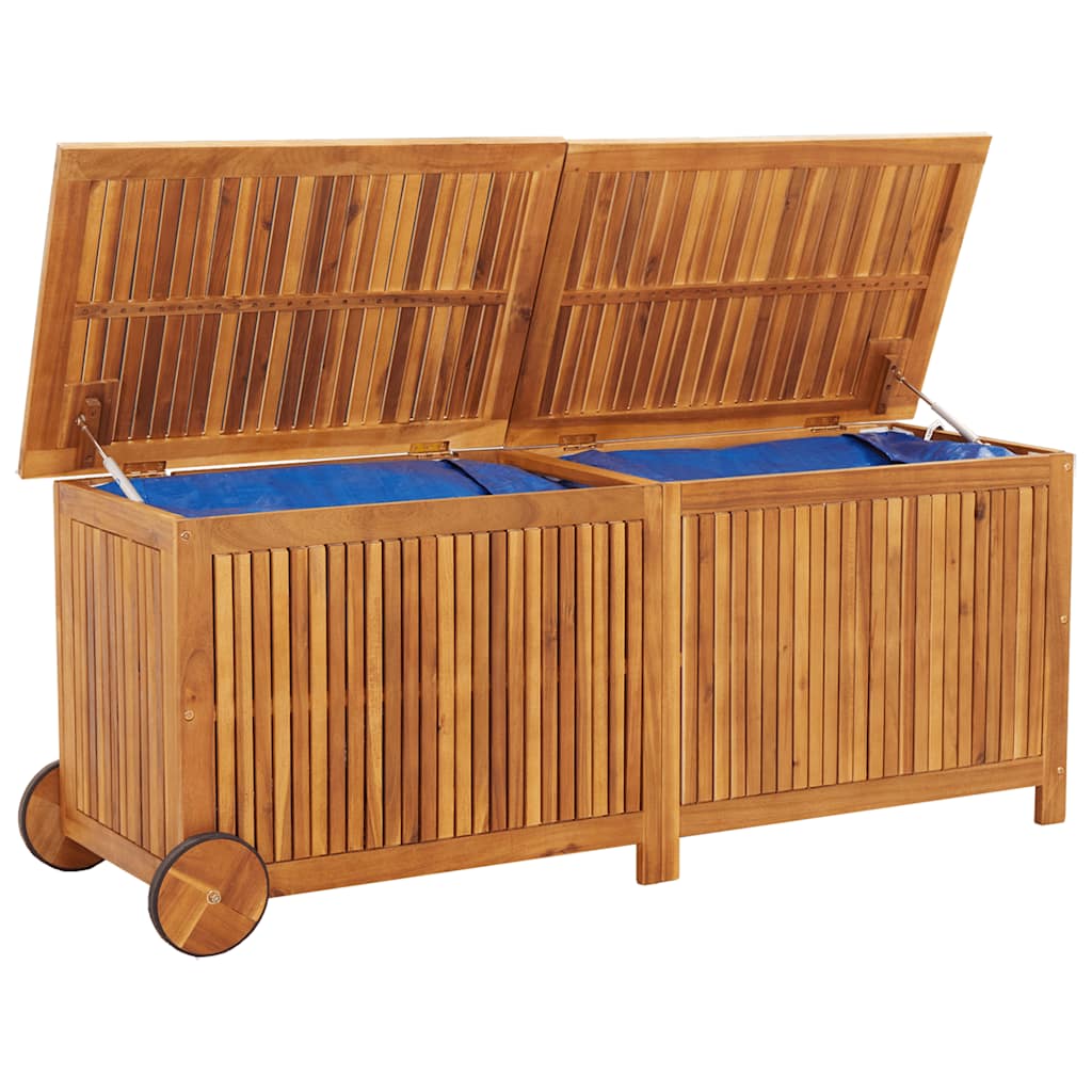 8720845693220_g_en_hd_1 vidaXL Garden Storage Box with Wheels 150x50x58 cm Solid Wood Acacia - Image 3