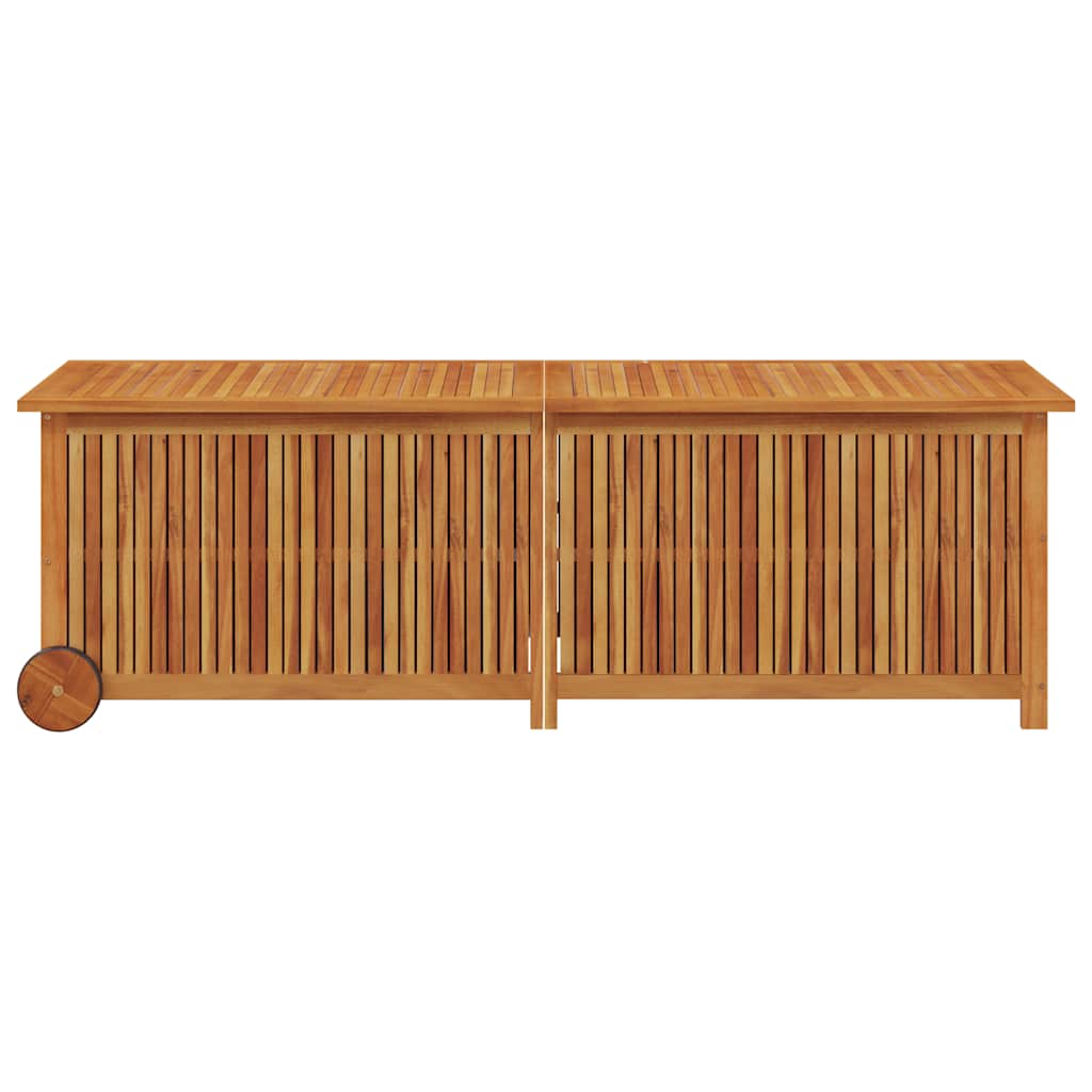 8720845693220_g_en_hd_2 vidaXL Garden Storage Box with Wheels 150x50x58 cm Solid Wood Acacia - Image 4