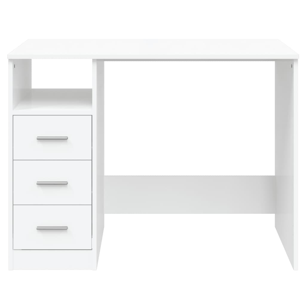 8720845693442_g_en_hd_2 vidaXL Desk with Drawers White 102x50x76 cm Engineered Wood - Image 5