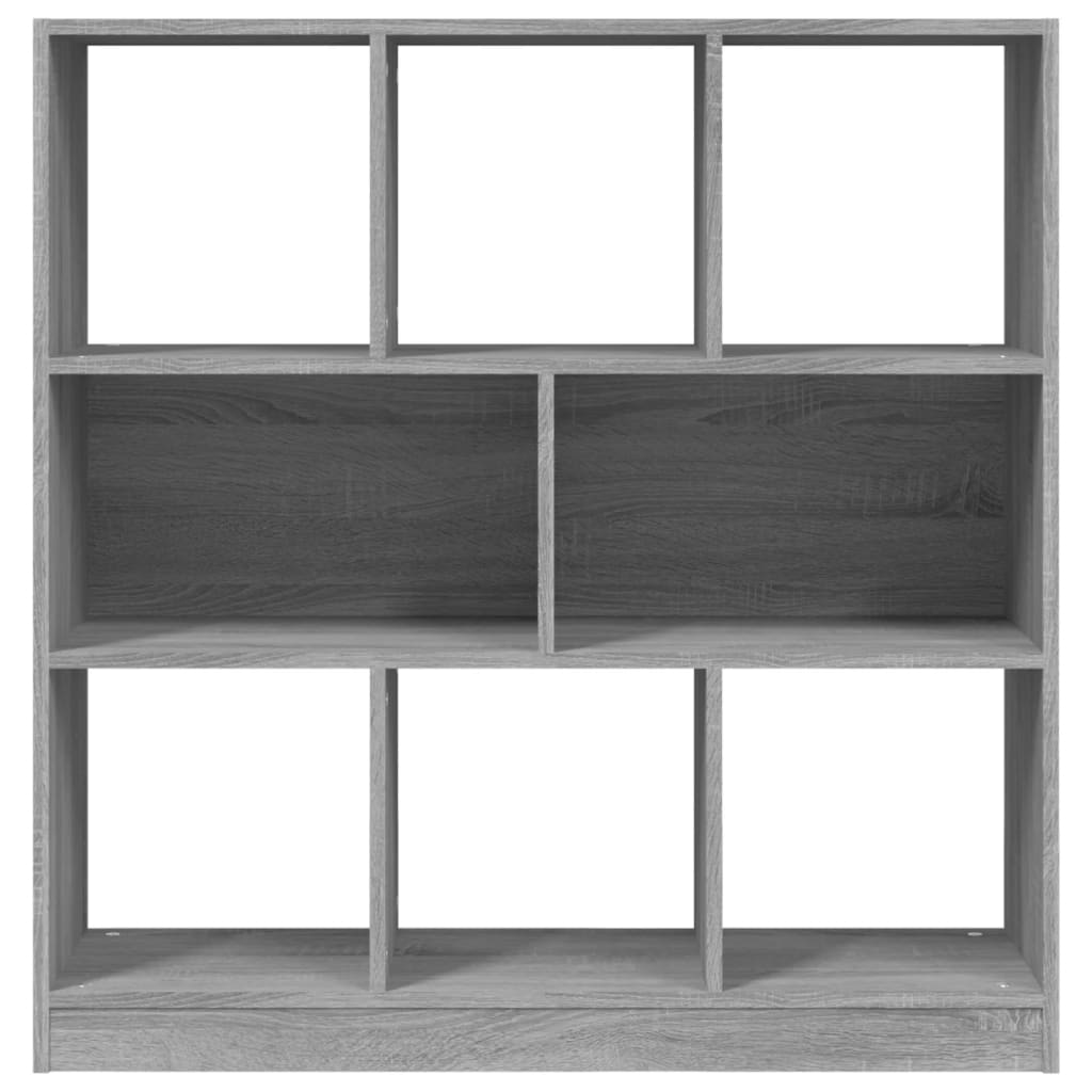 8720845694104_g_en_hd_2 vidaXL Book Cabinet Grey Sonoma 97.5x29.5x100 cm Engineered Wood - Image 5