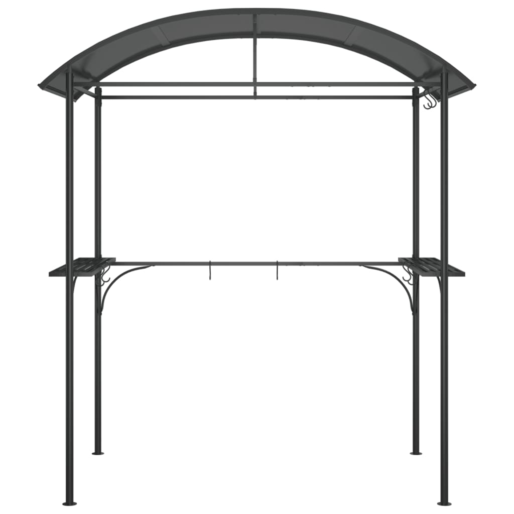 8720845696009_g_en_hd_1 vidaXL BBQ Gazebo with Side Shelves Anthracite 220x115x230 cm Steel - Image 3