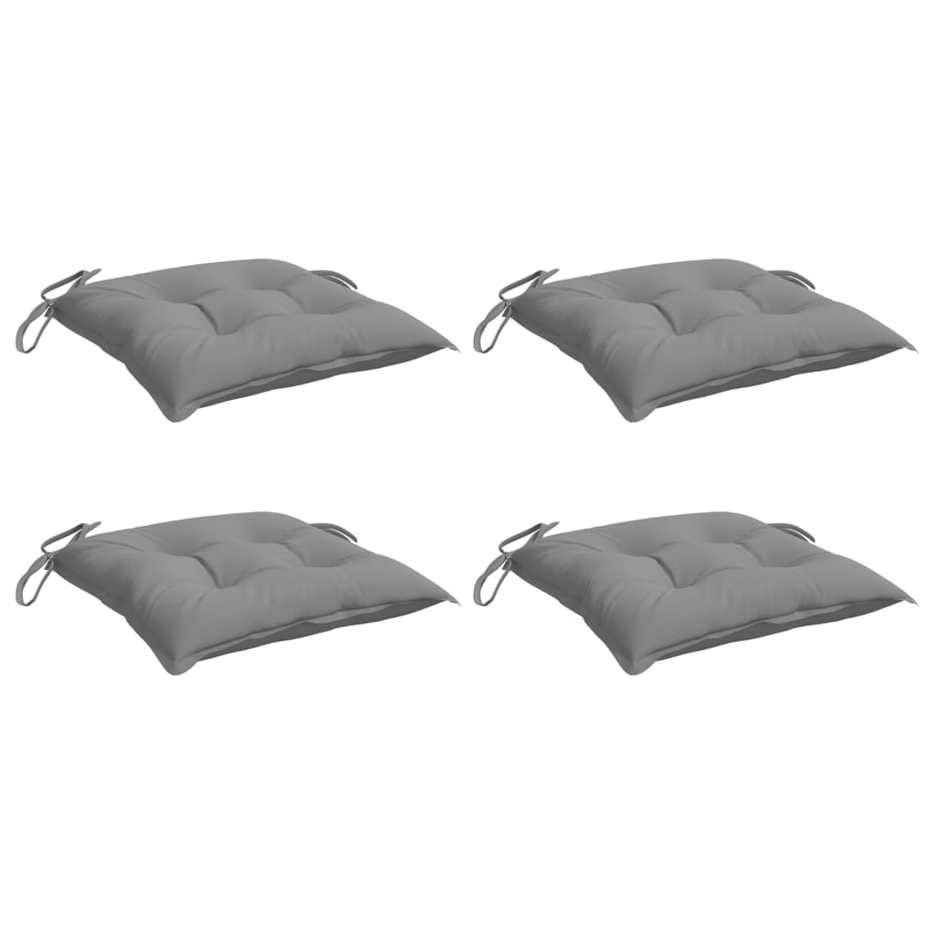 8720845708702_g_en_hd_1 vidaXL Chair Cushions 4 pcs Grey 40x40x7 cm Oxford Fabric - Image 3