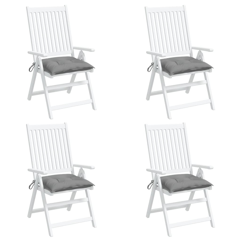 8720845708702_g_en_hd_2 vidaXL Chair Cushions 4 pcs Grey 40x40x7 cm Oxford Fabric - Image 4