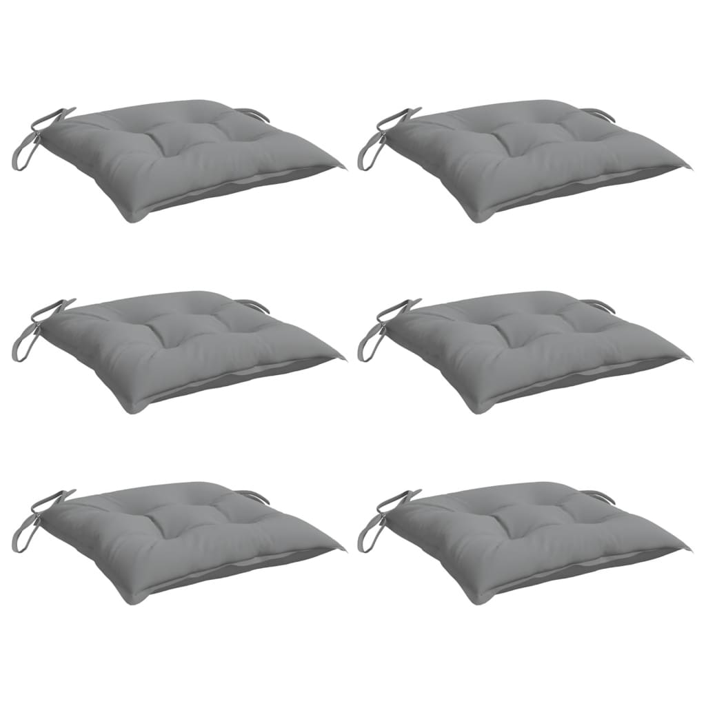 8720845708719_g_en_hd_1 vidaXL Chair Cushions 6 pcs Grey 40x40x7 cm Oxford Fabric - Image 3