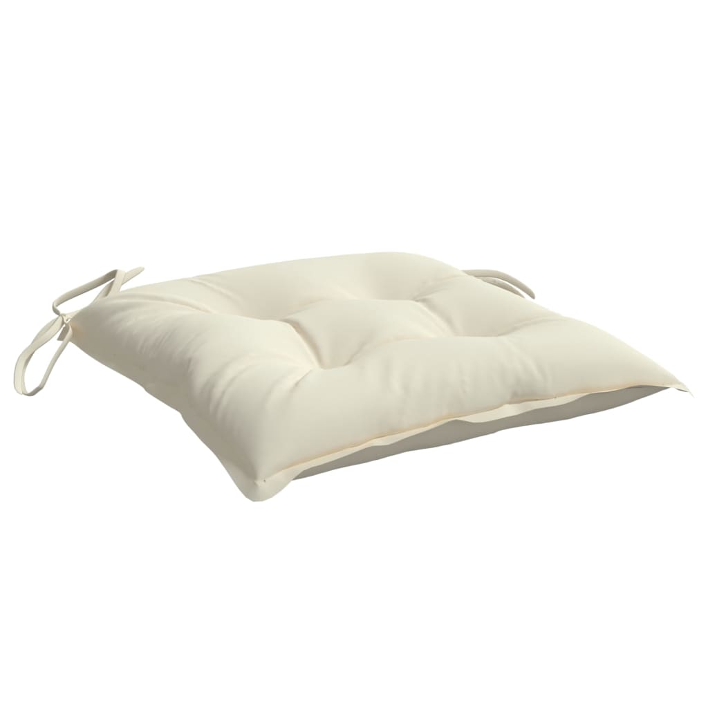 8720845708740_g_en_hd_3 vidaXL Chair Cushions 6 pcs Cream White 40x40x7 cm Oxford Fabric - Image 5
