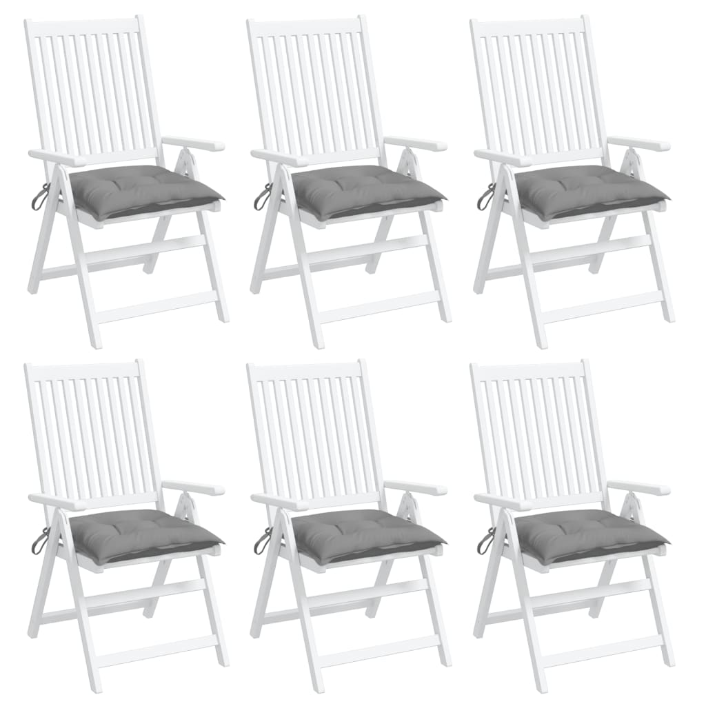 8720845709280_g_en_hd_2 vidaXL Chair Cushions 6 pcs Grey 50x50x7 cm Oxford Fabric - Image 4