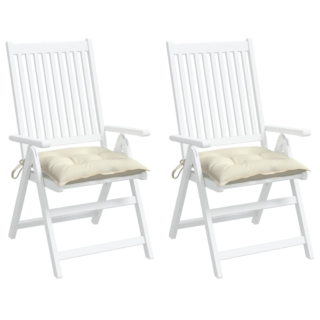 8720845709297_g_en_hd_2 vidaXL Chair Cushions 2 pcs Cream White 50x50x7 cm Oxford Fabric - Image 4