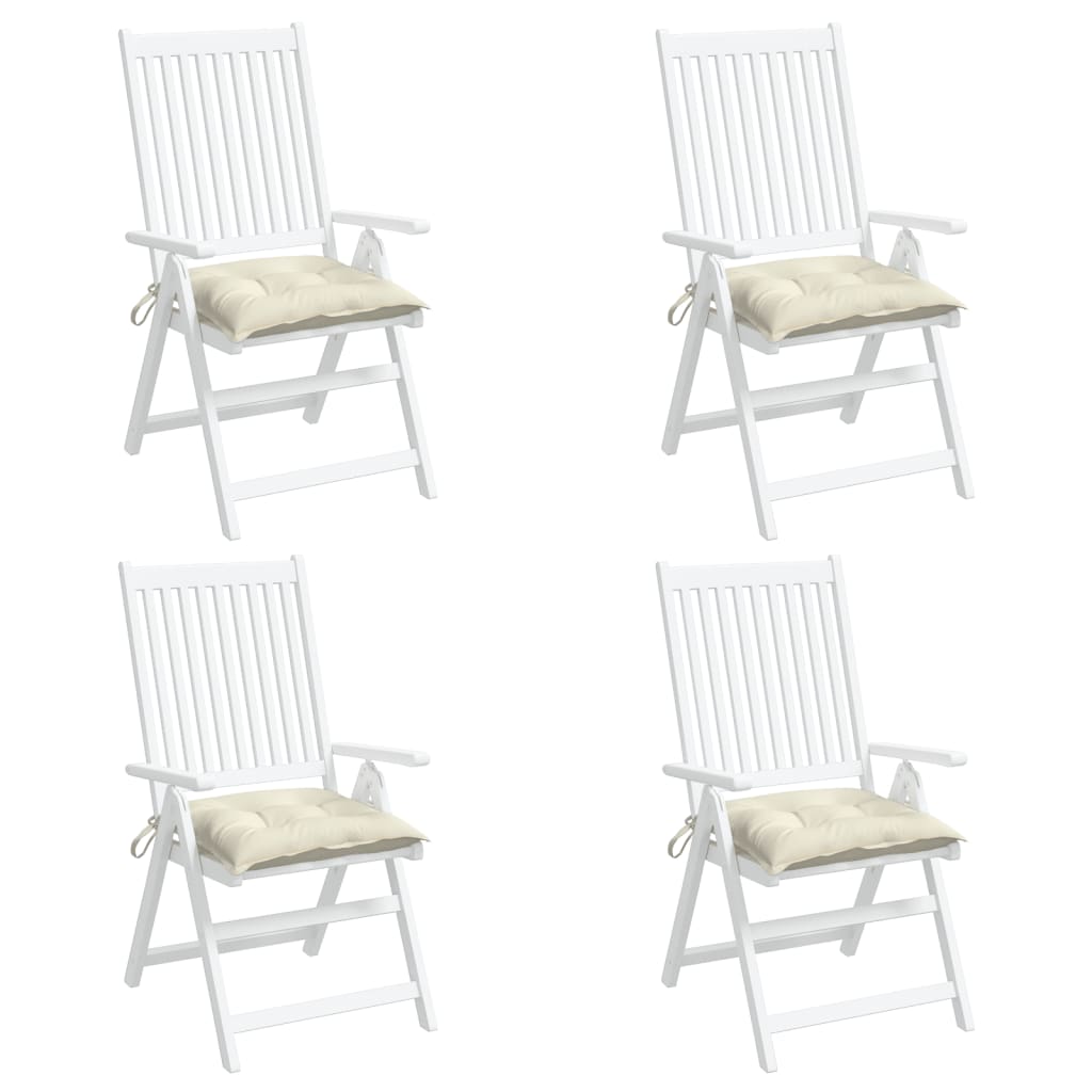 8720845709303_g_en_hd_2 vidaXL Chair Cushions 4 pcs Cream White 50x50x7 cm Oxford Fabric - Image 4