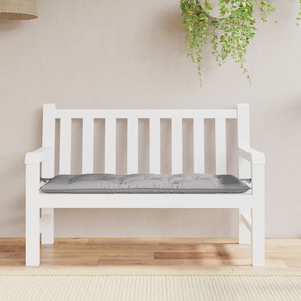 8720845710002_g_en_hd_1 vidaXL Garden Bench Cushion Grey 120x50x7 cm Oxford Fabric - Image 3