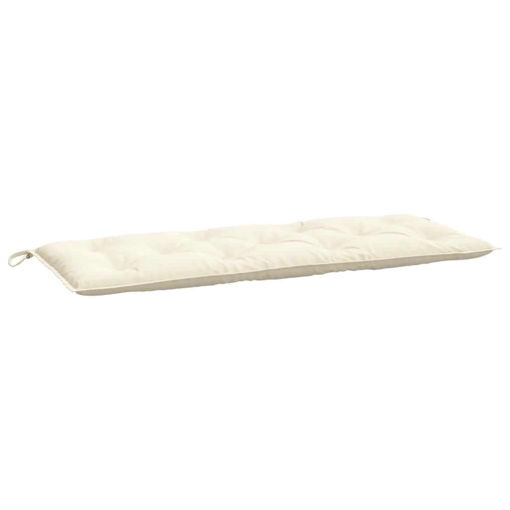 8720845710019_a_en_hd_1 vidaXL Garden Bench Cushion Cream 120x50x7 cm Oxford Fabric - Image 2