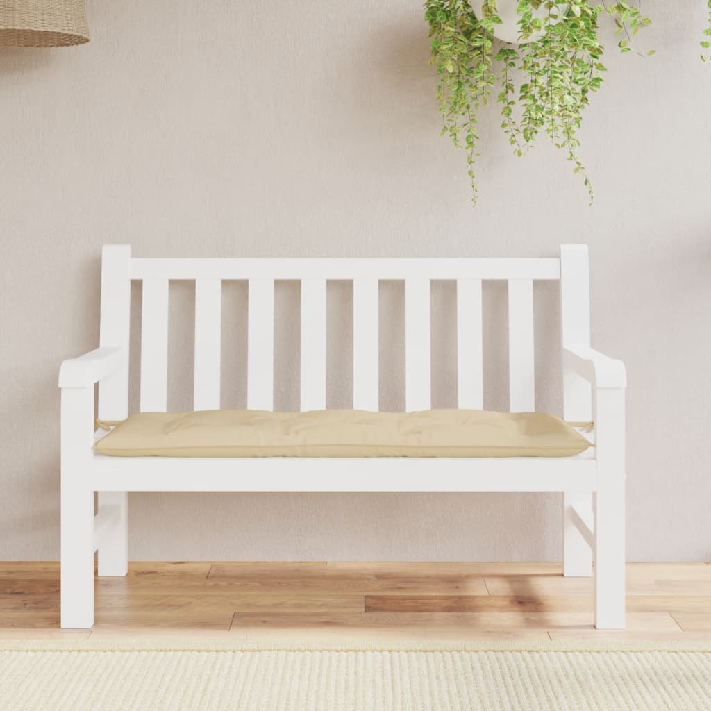 8720845710026_g_en_hd_1 vidaXL Garden Bench Cushion Beige 120x50x7 cm Oxford Fabric - Image 3