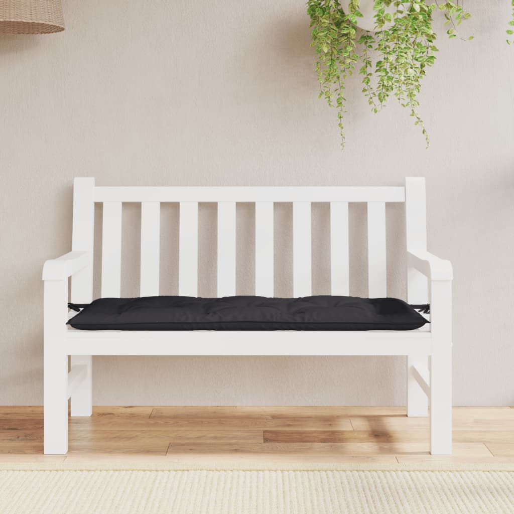8720845710064_g_en_hd_1 vidaXL Garden Bench Cushion Black 120x50x7 cm Oxford Fabric - Image 3