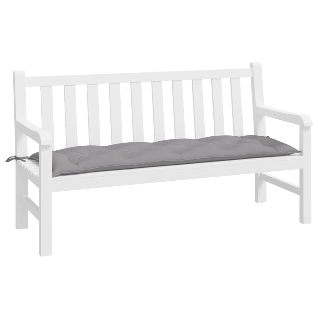 8720845710194_g_en_hd_1 vidaXL Garden Bench Cushion Grey 150x50x7 cm Oxford Fabric - Image 3