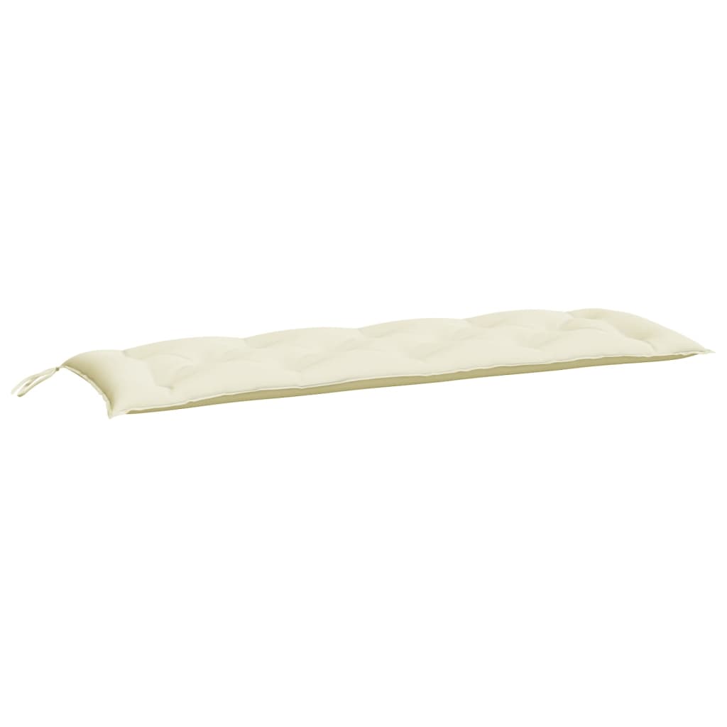 8720845710200_a_en_hd_1 vidaXL Garden Bench Cushion Cream 150x50x7 cm Oxford Fabric - Image 2