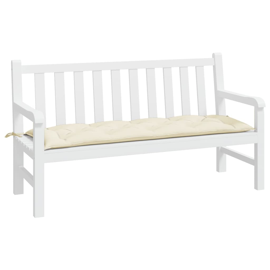 8720845710200_g_en_hd_1 vidaXL Garden Bench Cushion Cream 150x50x7 cm Oxford Fabric - Image 3