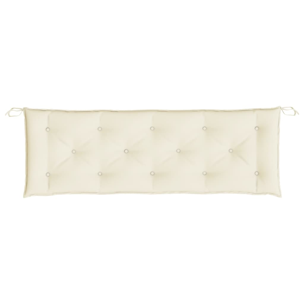 8720845710200_g_en_hd_2 vidaXL Garden Bench Cushion Cream 150x50x7 cm Oxford Fabric - Image 4