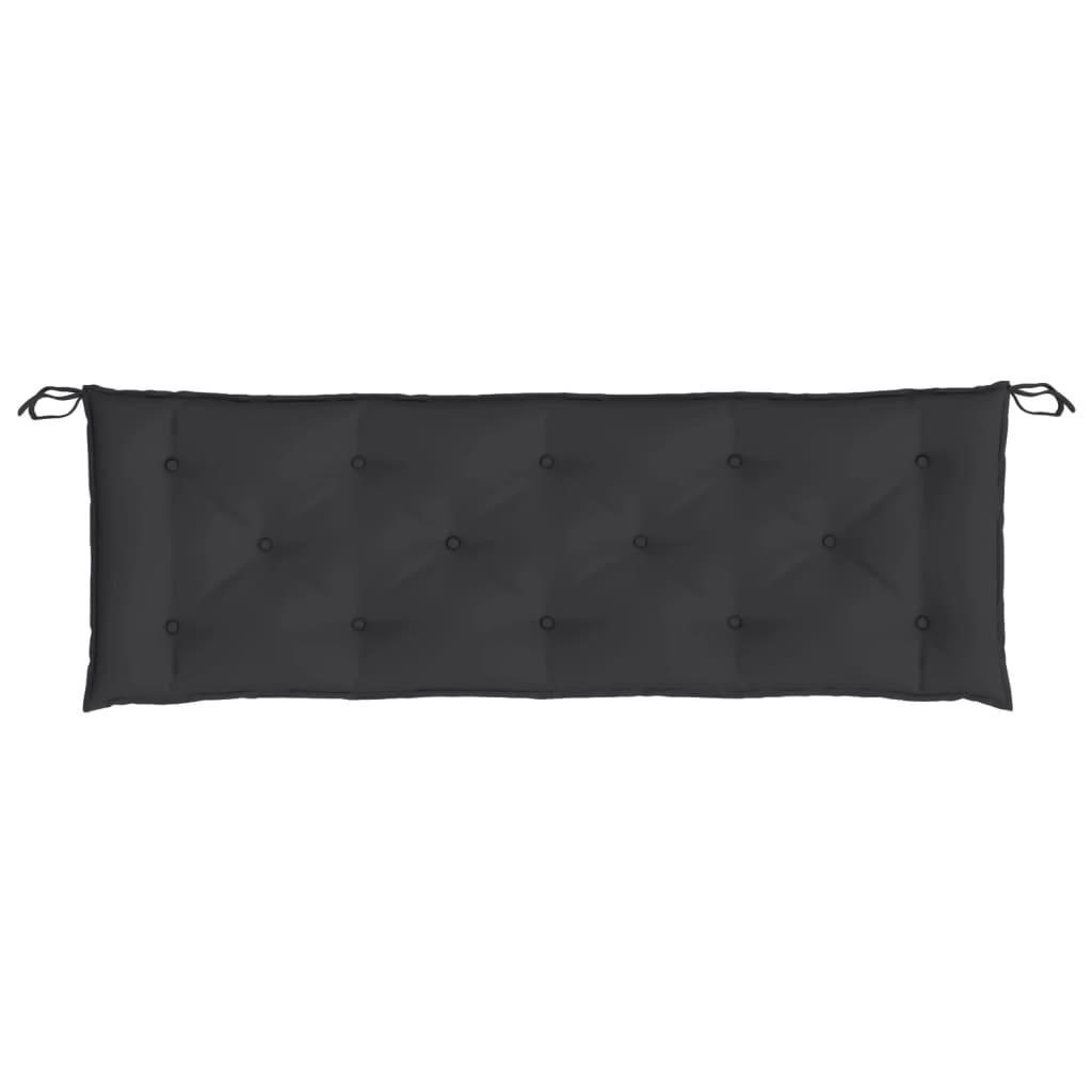8720845710255_g_en_hd_2 vidaXL Garden Bench Cushion Black 150x50x7 cm Oxford Fabric - Image 4