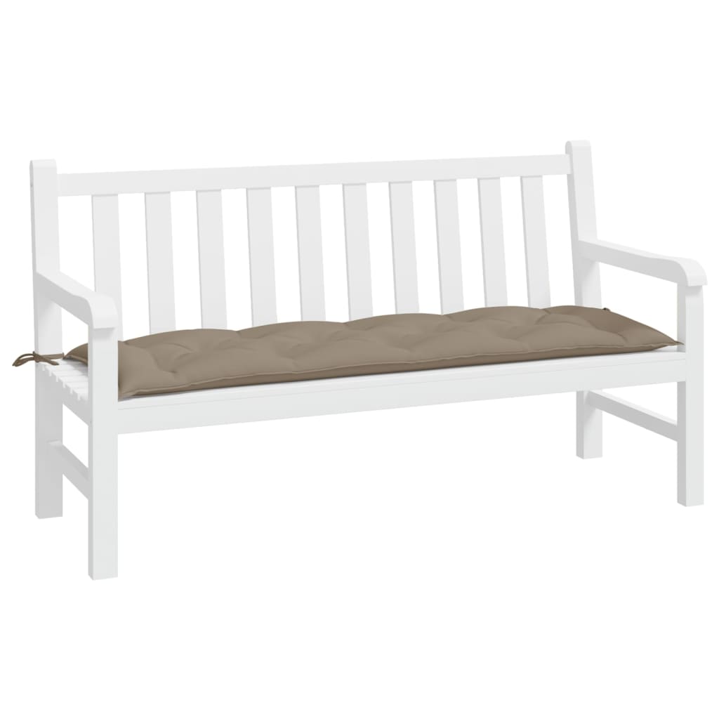8720845710262_g_en_hd_1 vidaXL Garden Bench Cushion Taupe 150x50x7 cm Oxford Fabric - Image 3