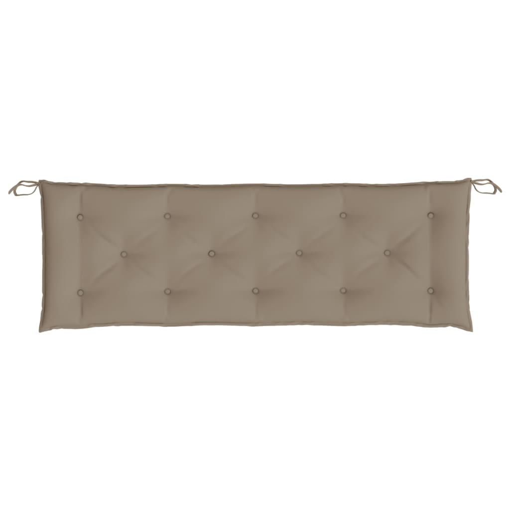 8720845710262_g_en_hd_2 vidaXL Garden Bench Cushion Taupe 150x50x7 cm Oxford Fabric - Image 4
