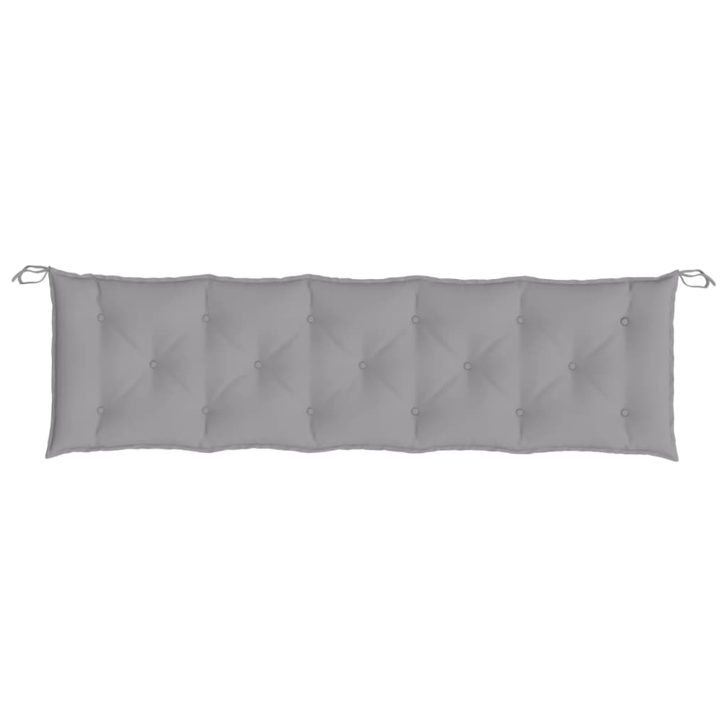8720845710385_g_en_hd_2 vidaXL Garden Bench Cushion Grey 180x50x7 cm Oxford Fabric - Image 4