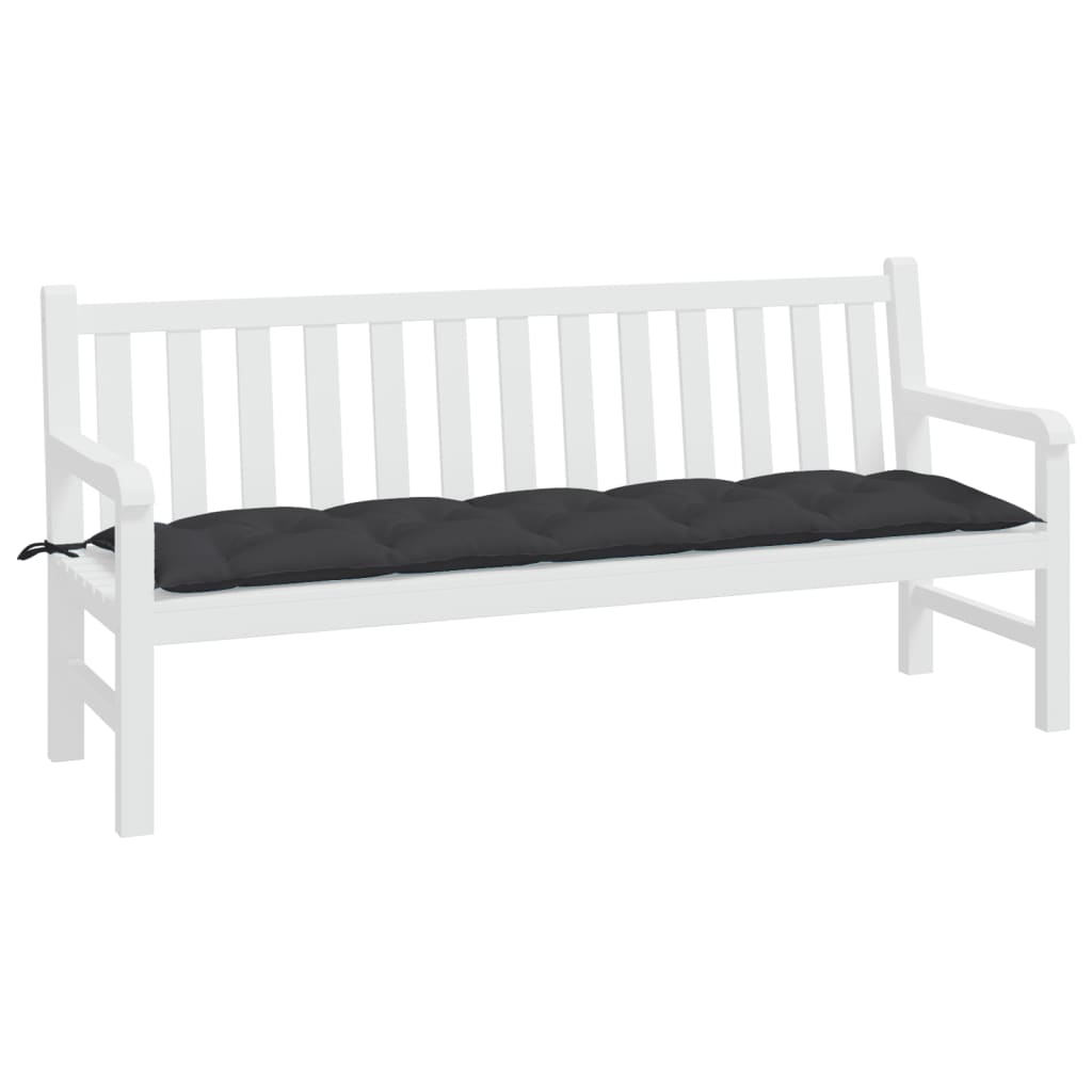 8720845710446_g_en_hd_1 vidaXL Garden Bench Cushion Black 180x50x7 cm Oxford Fabric - Image 3