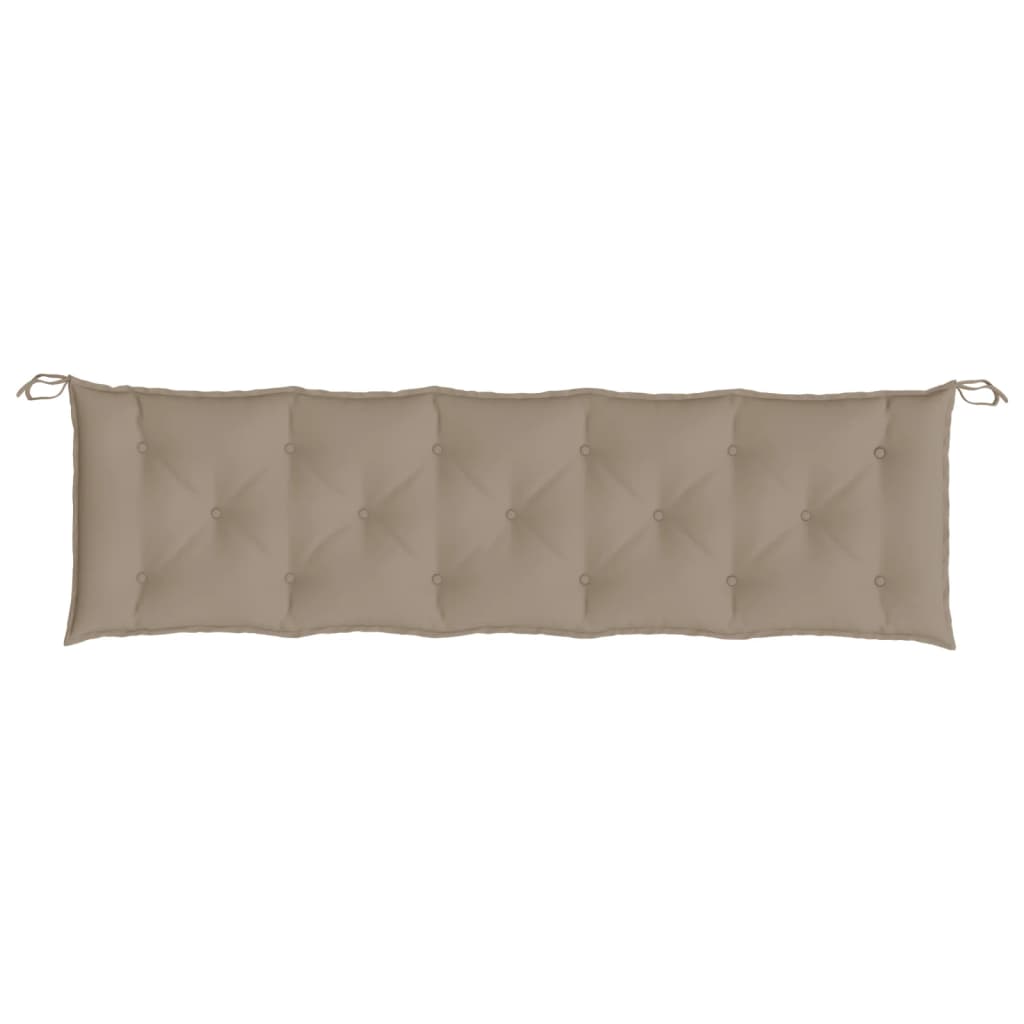 8720845710453_g_en_hd_2 vidaXL Garden Bench Cushion Taupe 180x50x7 cm Oxford Fabric - Image 4